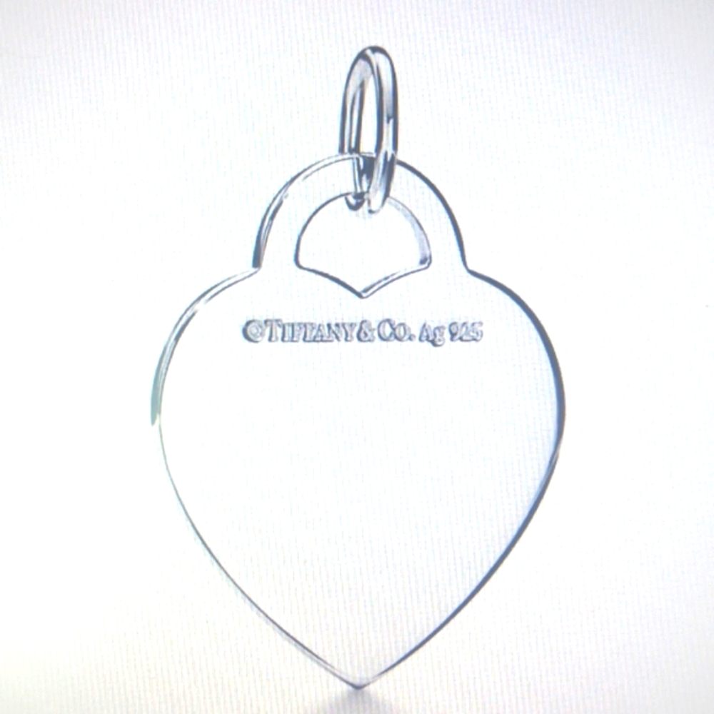New Heat Charm .in silver with Tiffany Blue 💙 Enamel, Large. - Picture 5 of 5
